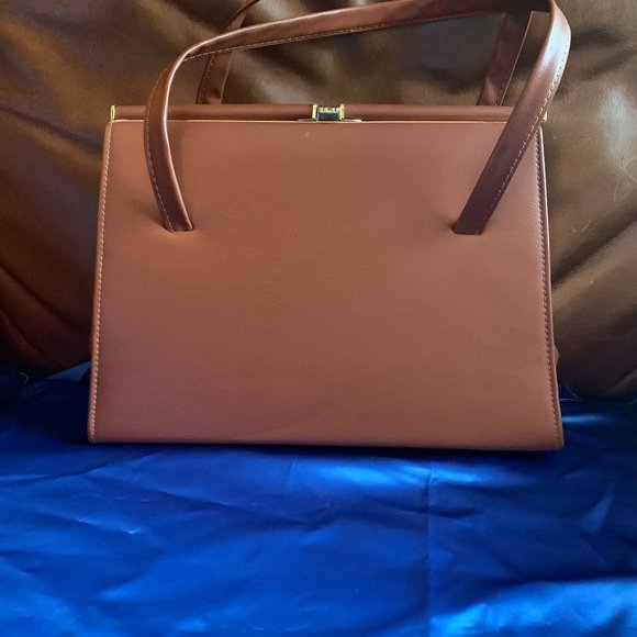 Vintage Tan Handbag - Picture 1 of 10
